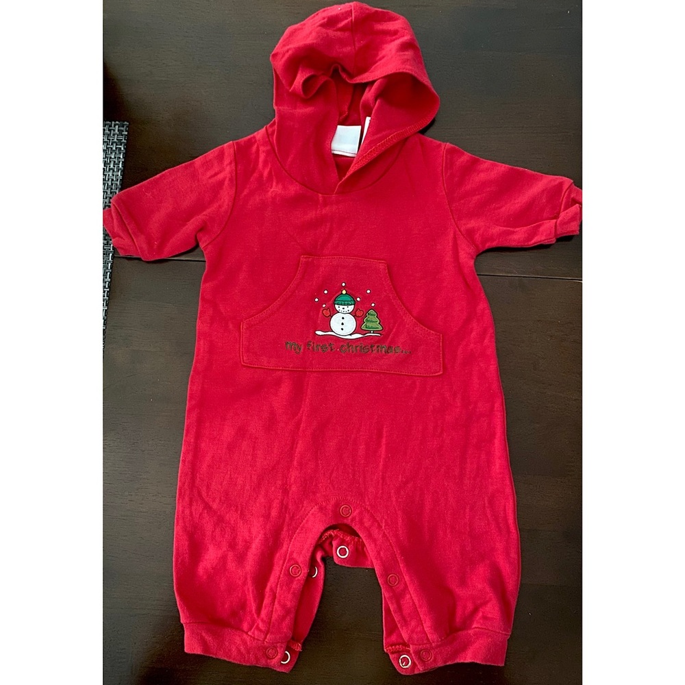 Baby’s First Christmas Romper